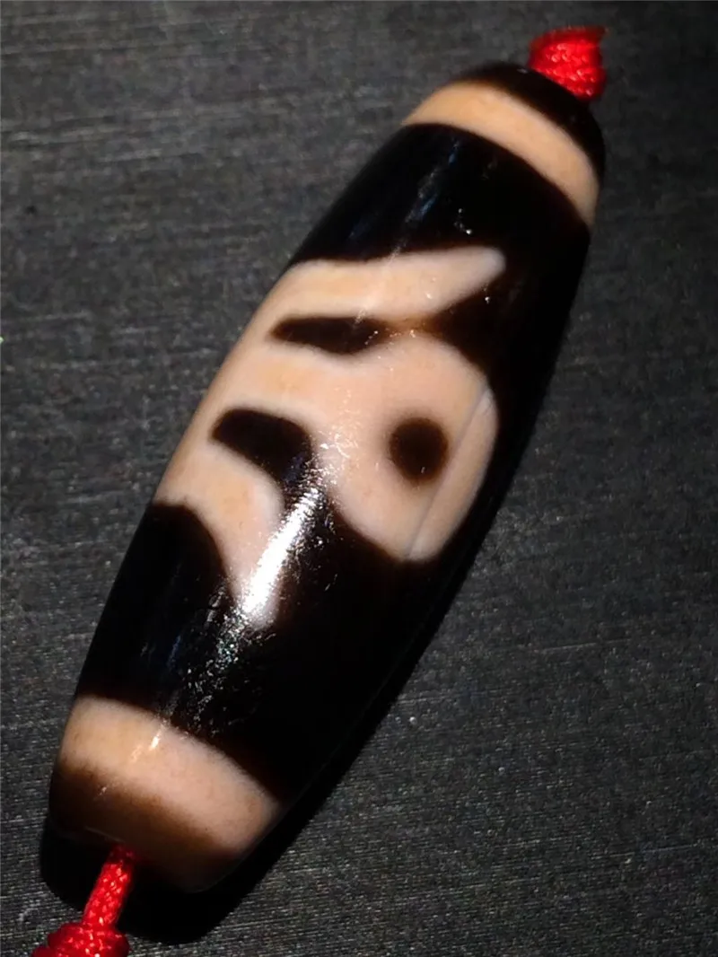 

190227-2 Cinnabar Ji Beads Natural Agate Material Aristocratic men Patterns High Quality Amulet Tibet Dzi Beads Free Shipping