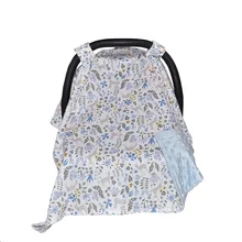 Хлопковый чехол для тележки накидка для автомобильного сиденья с ремешками на липучке