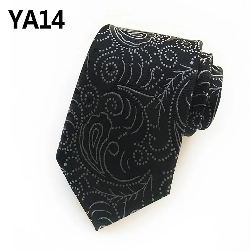 

Classic Paisley Tie for Men 21 Colors Silk Necktie Jacquard Woven for Festival Gift