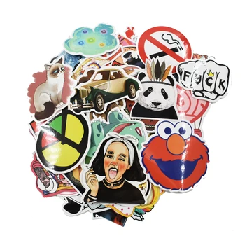 

300x Mix Lot Stickers for Skateboar Graffiti Laptop Sticker Luggage Car Decals