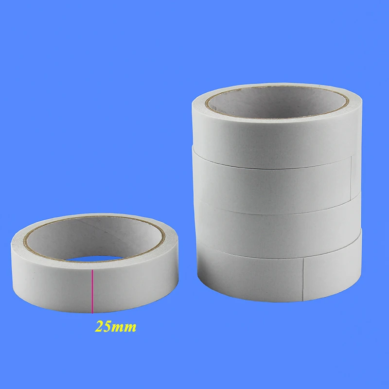 5 шт. 25 мм x 10 м двухсторонняя клейкая лента офисная лента школьные принадлежности для рукоделия