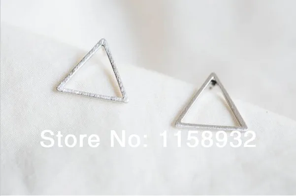 Модные геометрические треугольные серьги с покрытием|earings fashion jewelry|earrings jewelrytriangle