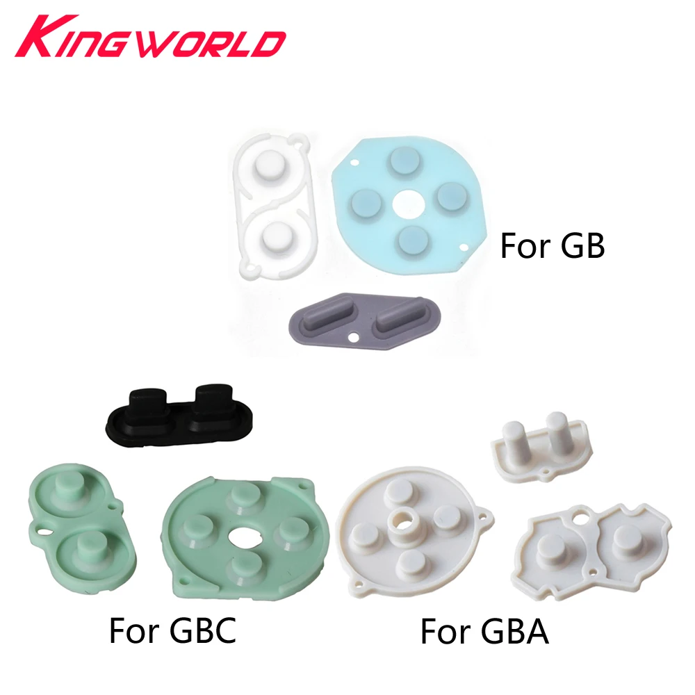 10 Set Di Gomma Conduttiva Bottoni A-B D-Pad In Silicone Avviare Selezionare Tastiera Per G-Ame Ragazzo Classico Per G-Bc Per G-Ba Per G-B