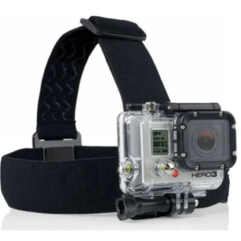 Goedkoop CENINE voor GoPro Hero 6 5 4 3 Elastische Hoofdband Mount Headstrap Voor Go Pro Xiaomi Yi 4 K Sjcam Sj4000 Action Camera Accessoires