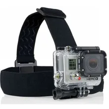 Elastic Head Strap Mount for Go Pro Sj5000 Adjustable Headstrap For Gopro Hero 3 4 Sj4000 Sjcam Xiaomi Yi Camera Accessories