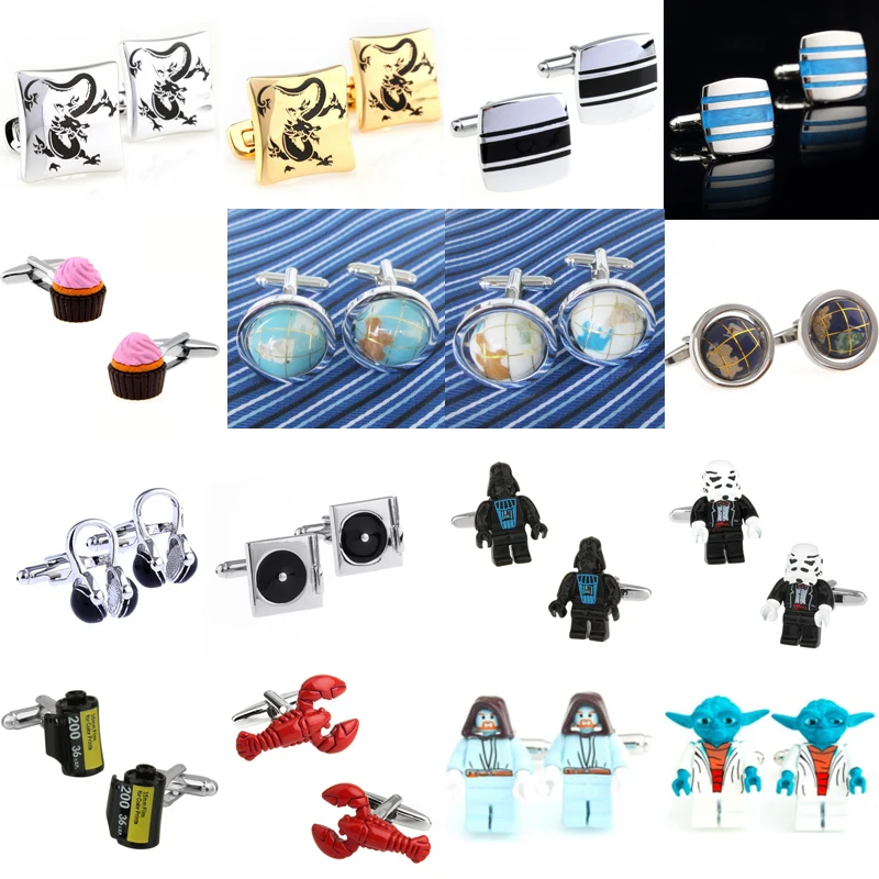 

Fashion Men's Designer Cufflink Cuff Link 1 Pair Big Promotion