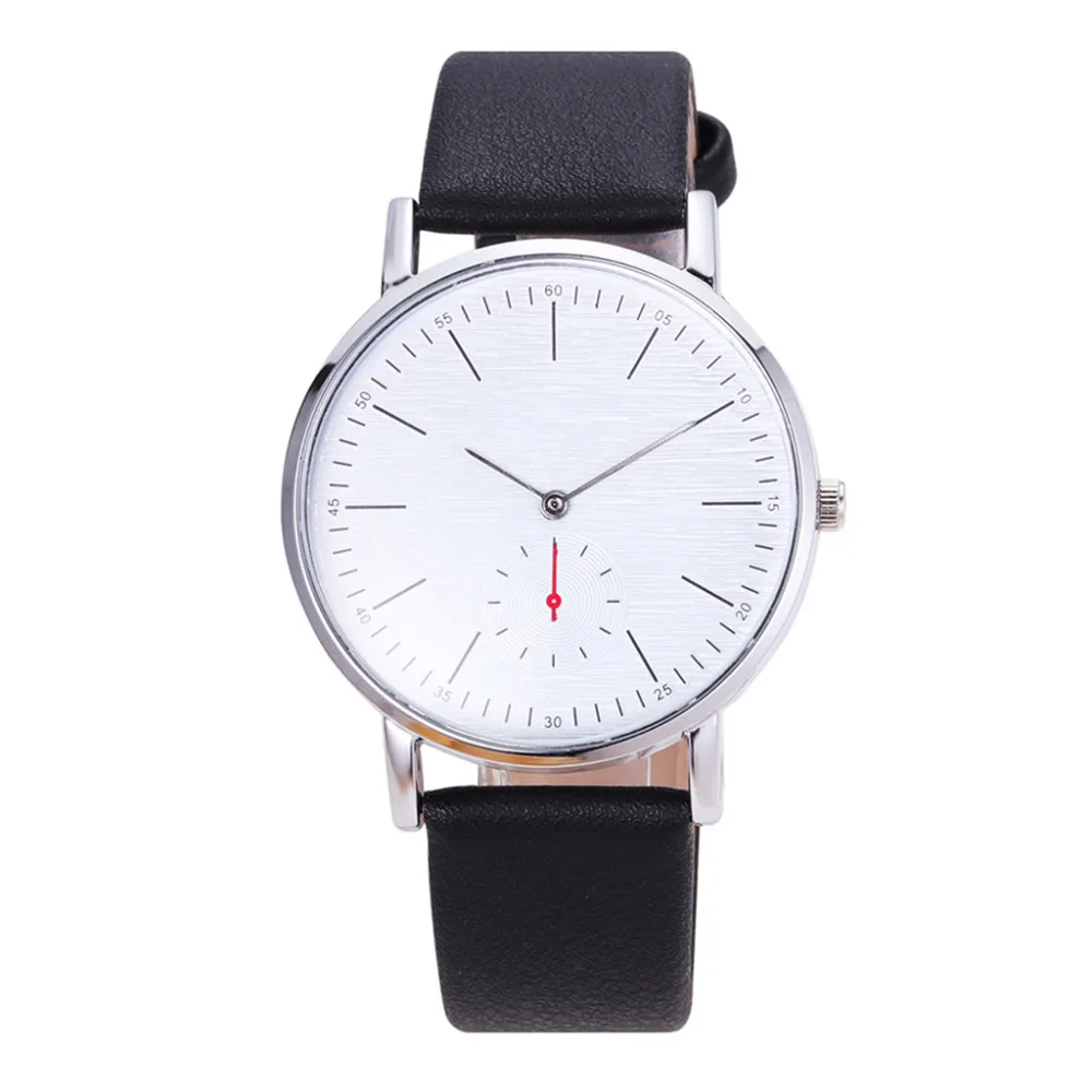 Wristwatch New Ladies Fashion Unobtrusive Business Simple Leather Buckle Women's Quartz Over Watch Shirts Relojes Para Mujer *A |