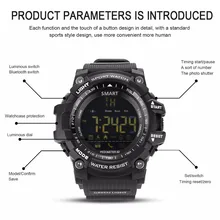 SkySmile IP68 Waterproof Smart font b Watch b font Bluetooth Swimming Heart WristWatch For IPhone 5