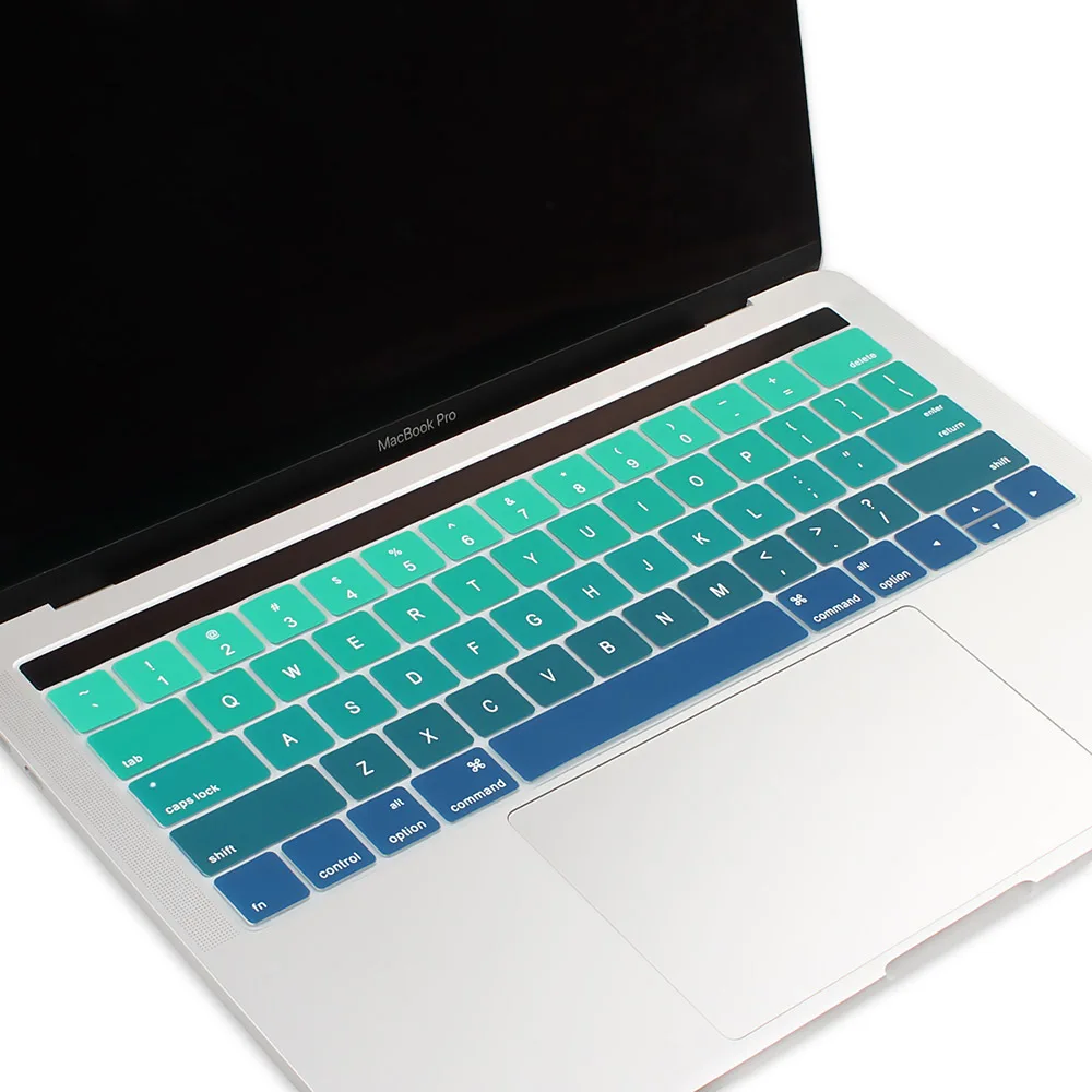 Кожа клавиатуры для Macbook Pro 13,3 15,4 Touch Bar A2159 A1989 A1990 Тонкая Защитная крышка для клавиатуры