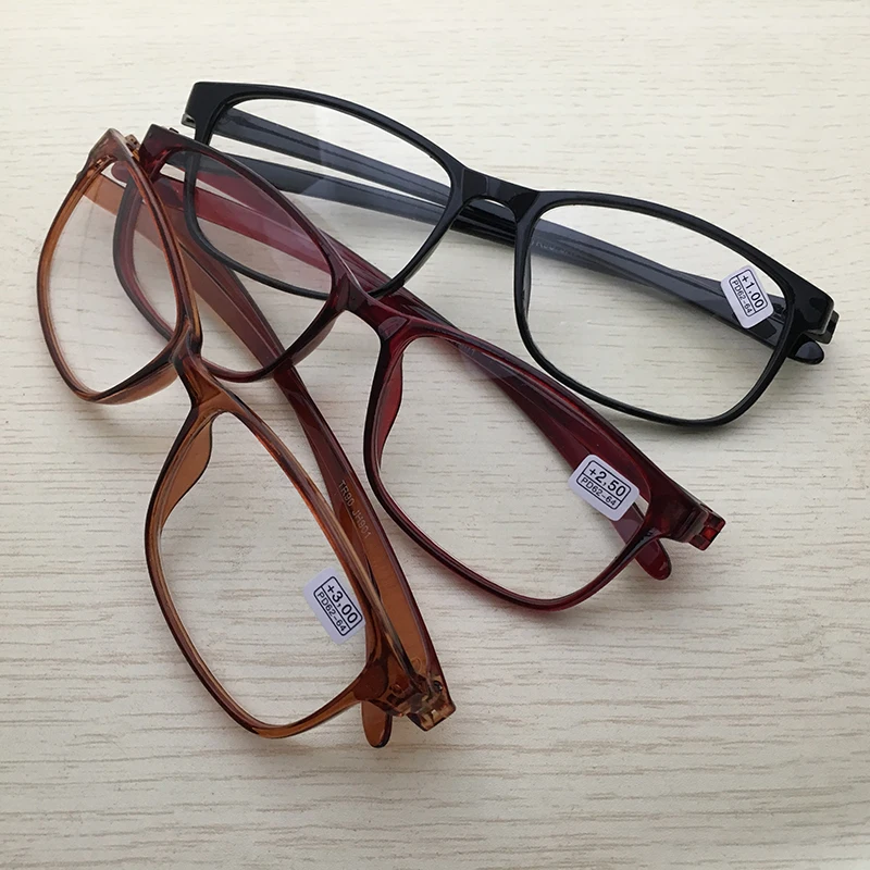 Очки для чтения TinffGan с диоптриями чёрные красные коричневые 100 + 1 5 2|reading glasses|reading