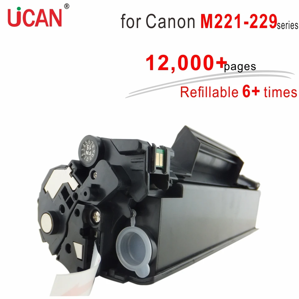 

6 times Refillable Toner Cartridge 737 337 for Canon MF229dw MF221d MF222dw MF223d MF224dw MF226dn MF227dw Printer