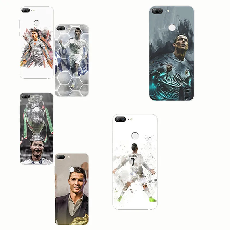 

CR7 Ronaldo Messi Neymar Football Barcelona Soccer Soft Silicone Shell Phone Case for huawei honor 8 lite honor9 honor10 lite