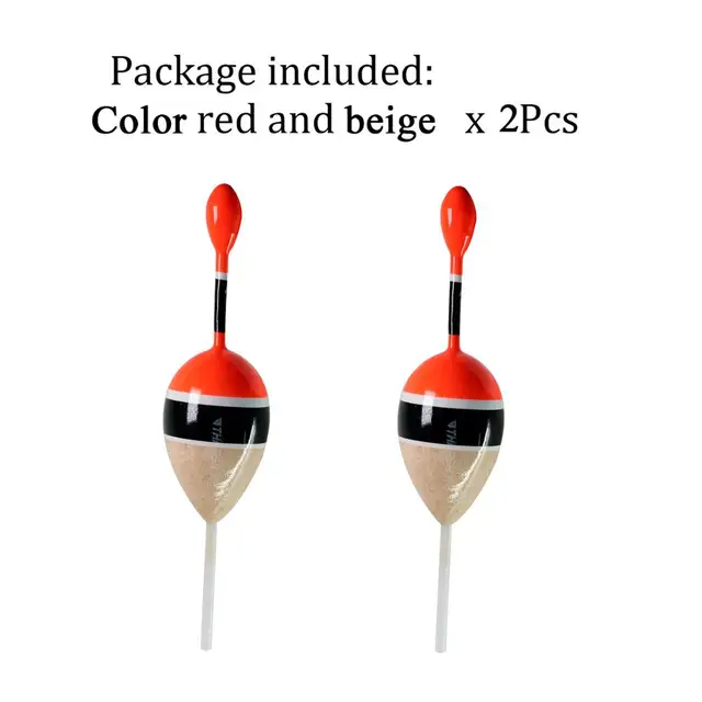 2Pcs 2"/5.28" Fishing Slip Bobbers Saltwater Freshwater Slip Drift Tube