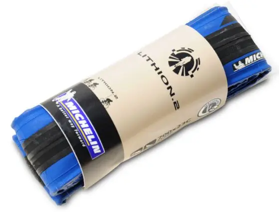 Шины Michelin 700C LITHION 2 велосипедные шины для шоссейных велосипедов 700x23C pneu bicicleta maxxi Kenda запчасти - Цвет: Blue