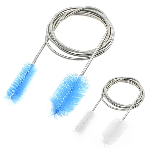 

2016 Aquarium Fish Tank Flexible Double Ended Tube Filter Pump Hose Cleaning Brush