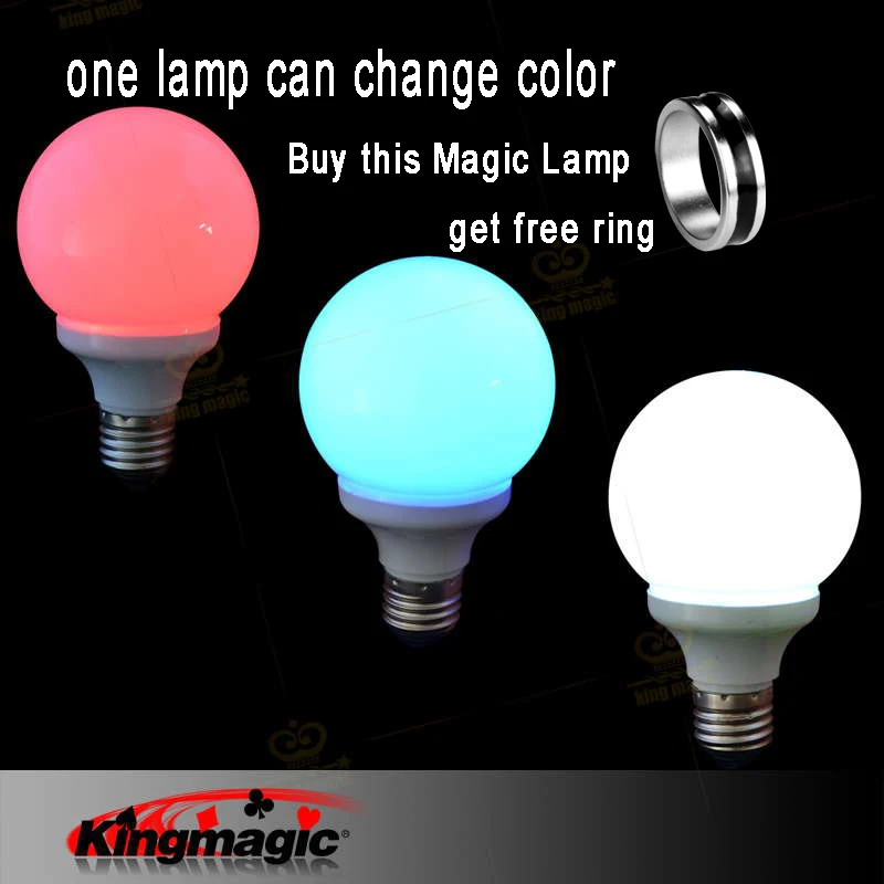 

kingmagic tricks free shipping magic tricks Magic Bulb(3 Color)