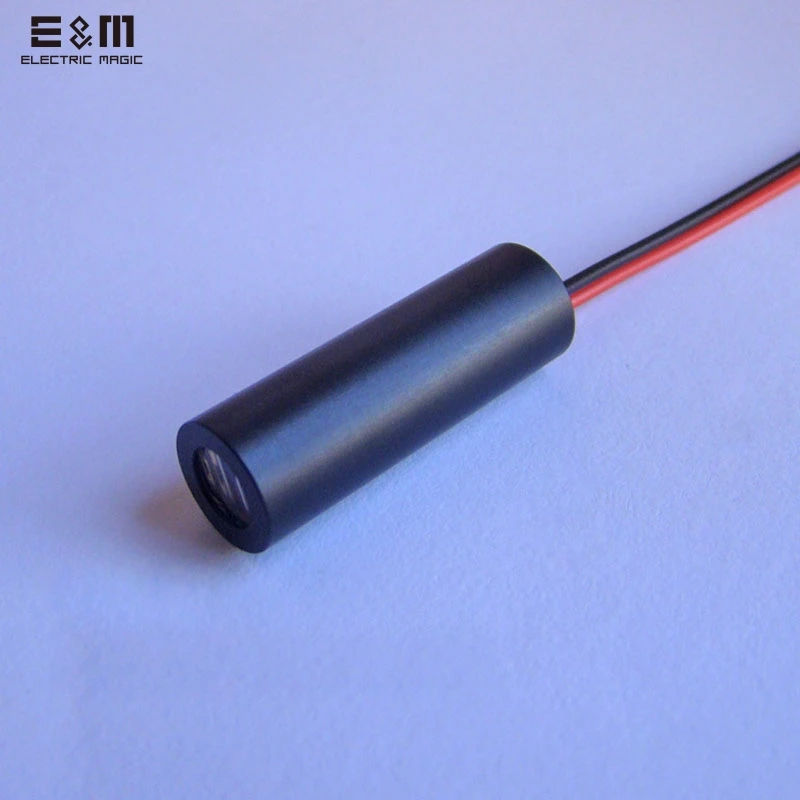 

E&M 850nm 80mW Red Infrared Laser Diode Module DIY Kit Horizontal Line Head Invisible Light LED