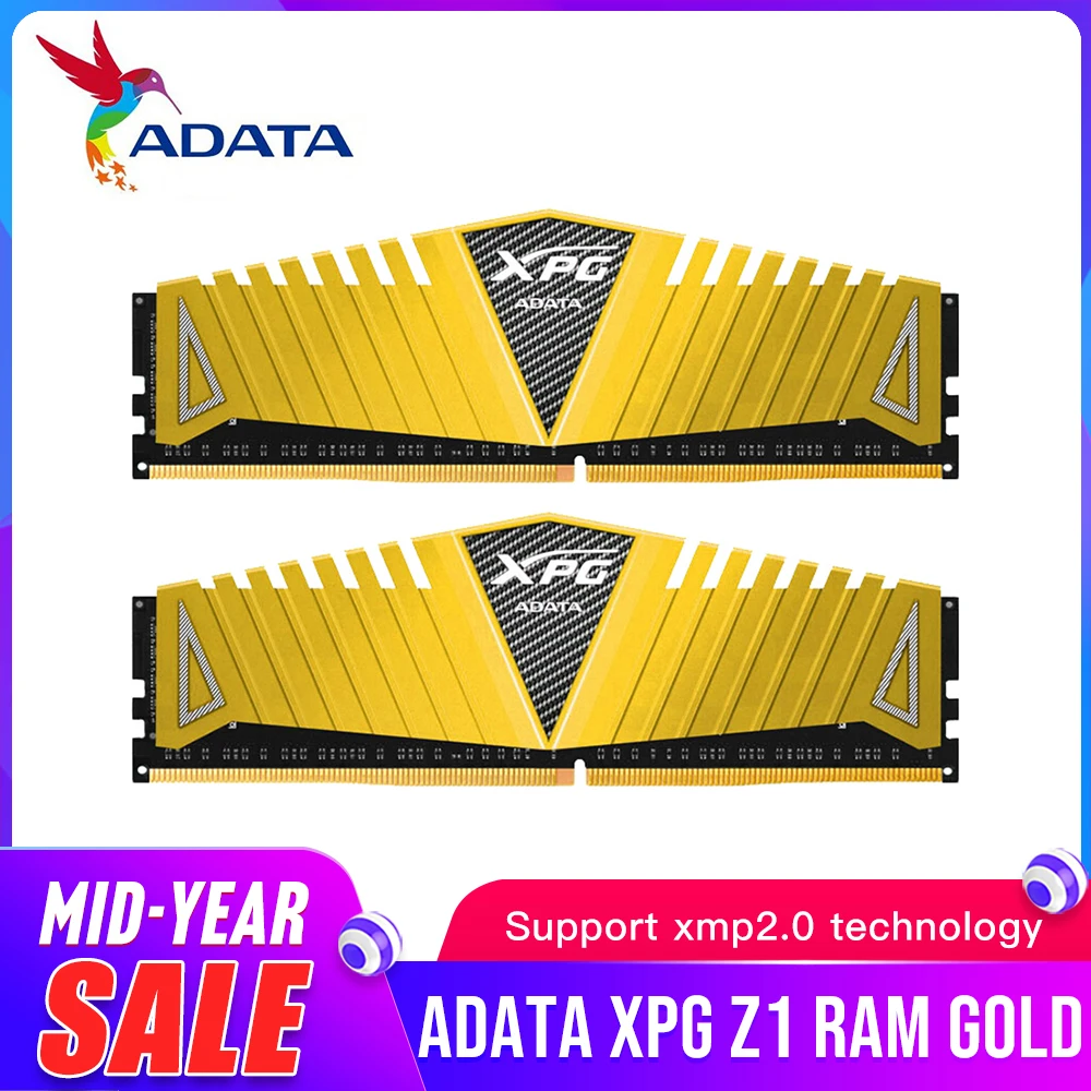  ADATA XPG Z1 PC4 8GB 16GB DDR4 3000 3200 2666 MHz PC RAM Memory DIMM 288-pin Desktop Ram Internal M