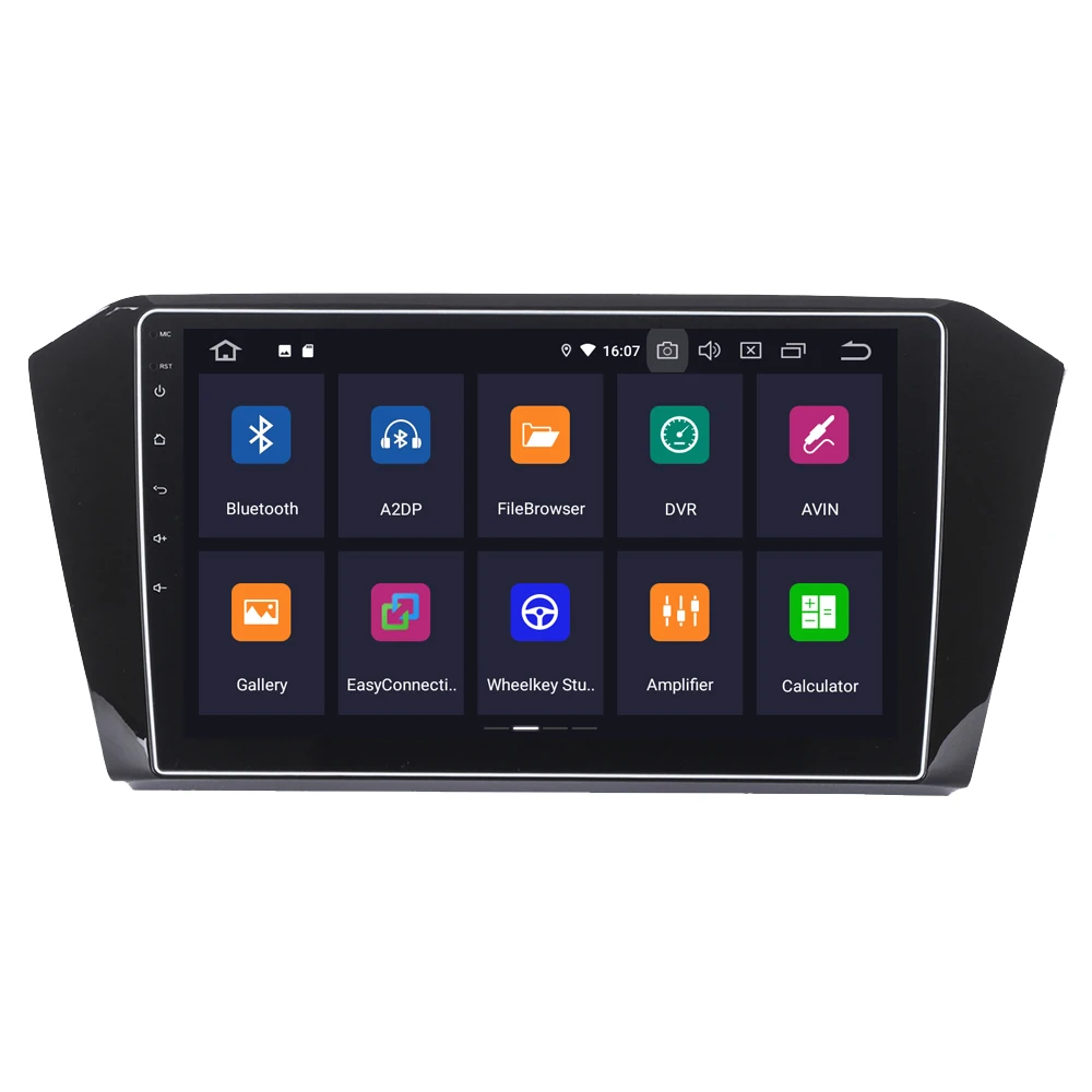Excellent RoverOne For VW For Volkswagen Passat 2017 Android 9.0 Autoradio Car Multimedia Player Radio GPS Navigation Head Unit NO DVD 1