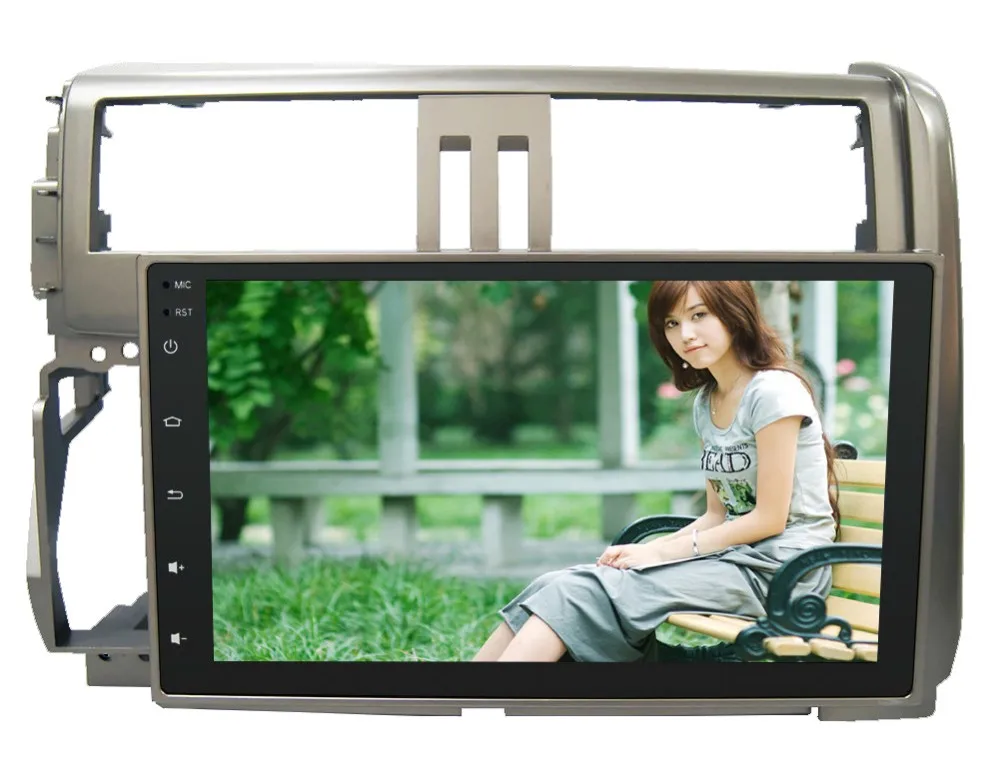 Sale 9" HD 1024*600 Android 6.0 Car DVD Radio GPS Stereo Navi Player for Toyota Land Cruiser Prado 150 Series 2010 2011 2012 2013 0