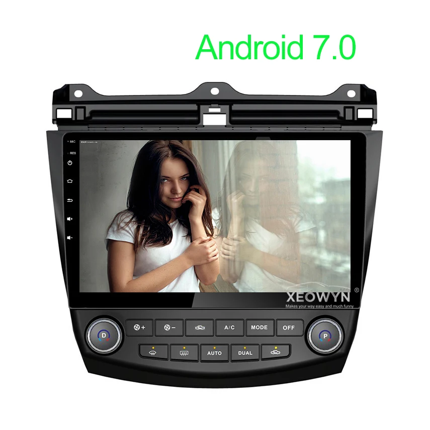 

Android 7.0 GPS Navigation 10.1 Inch for Honda Accord 7 2003-2007 Car Radio With 1080P Video Bluetooth Support WIFI