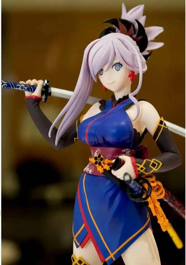 

saber miyamoto musashi figure Fate Grand Order FGO Furyu model toy