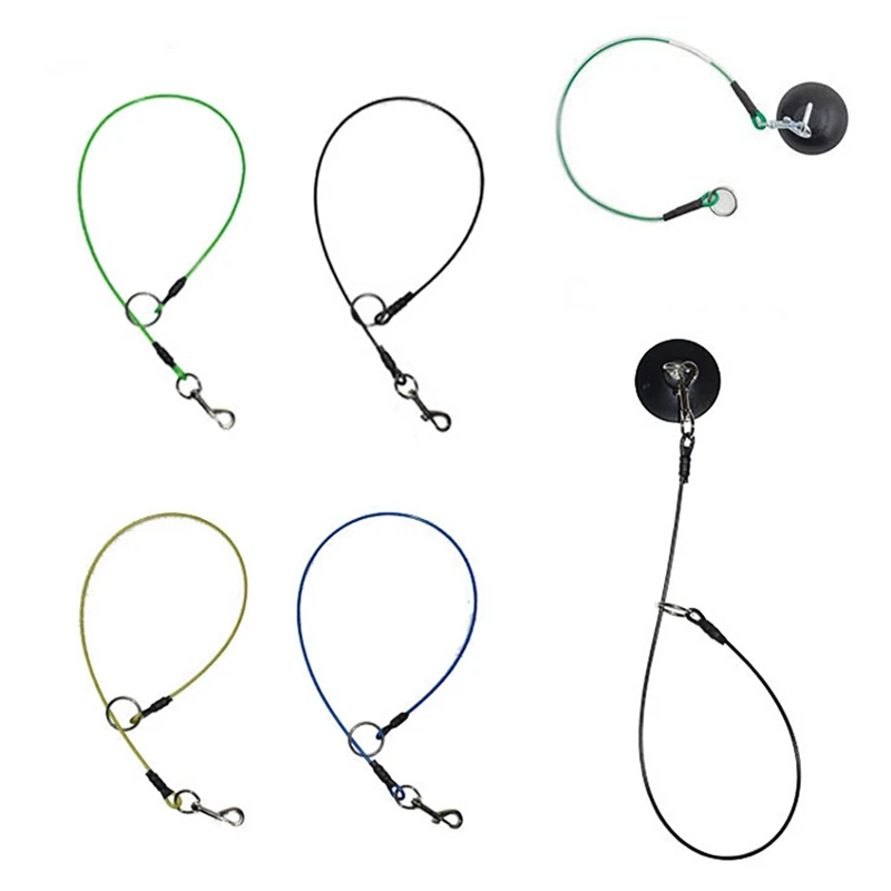 

Pet steel wire traction rope dog grooming leash convenient to beauty or blow hair suitable for cats and dogs color random