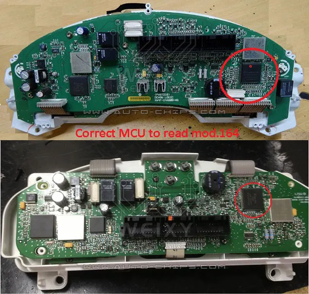 Software module 164  Jaguar S-type dashboard with ID4D (2)