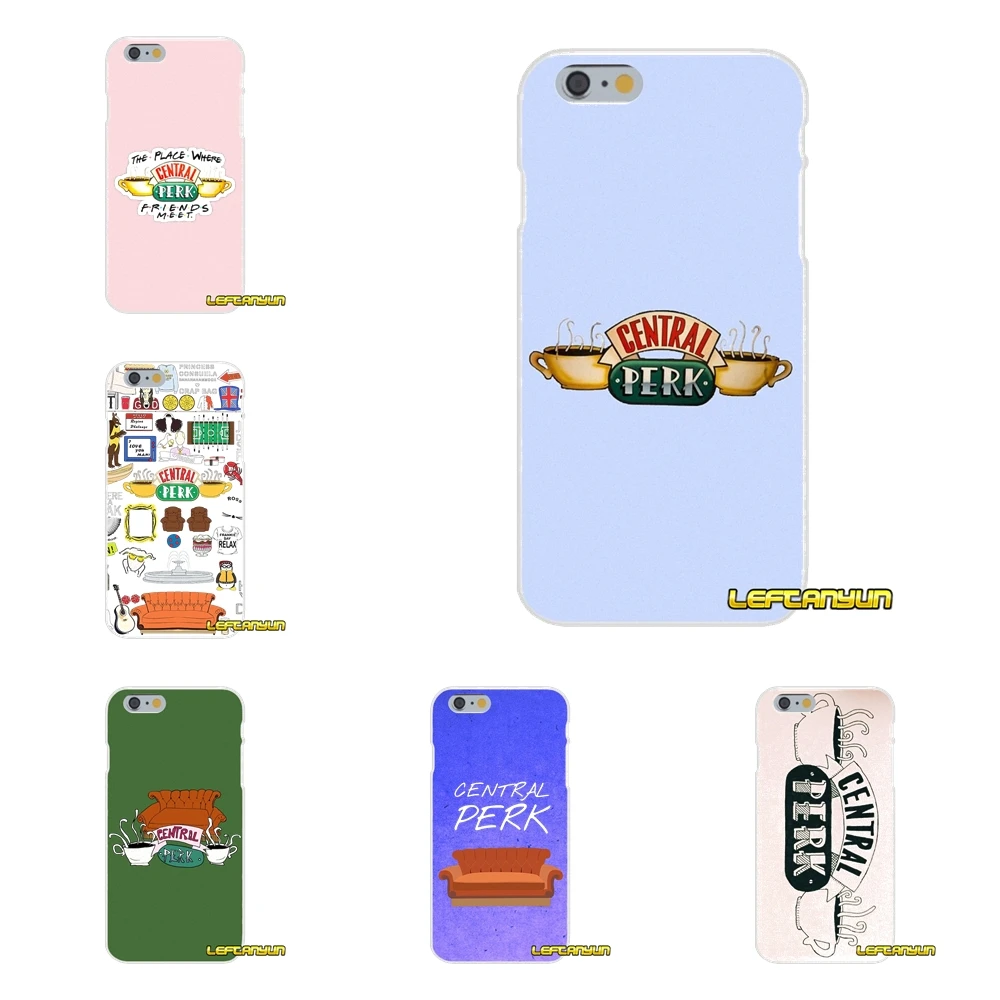 

Accessories Phone Shell Covers For iPhone X 4 4S 5 5S 5C SE 6 6S 7 8 Plus Central Perk Collage Friend TV Show