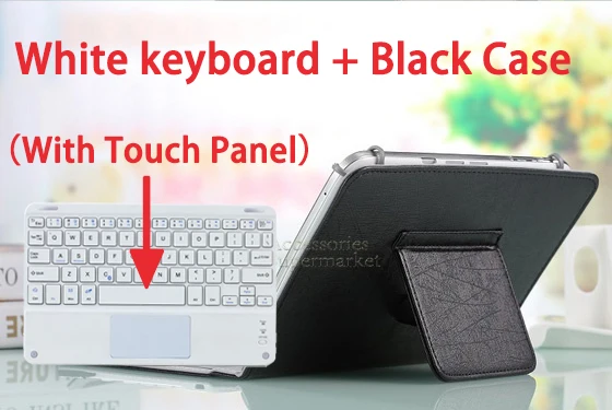Универсальная ультра тонкая беспроводная тачпад мышь bluetooth клавиатура для Android ПК для Windows для 9 9,7 10 10,1 дюймов планшетный ПК - Цвет: Option 2