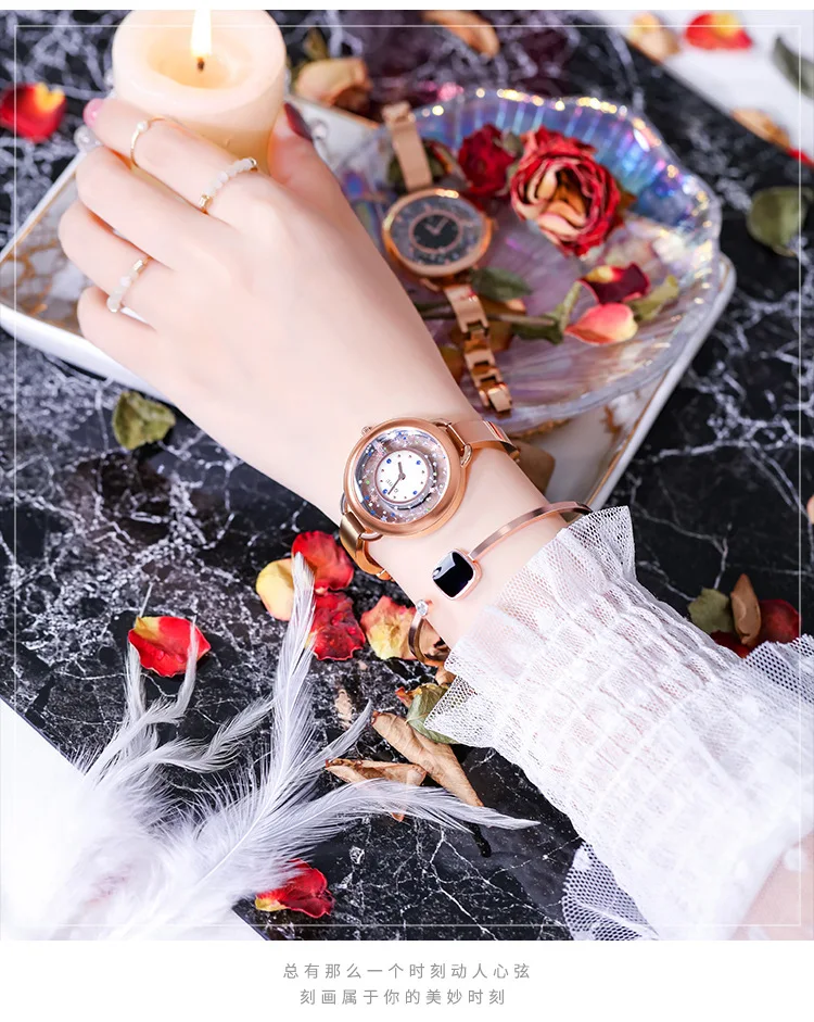 Das Mulheres do relógio de Quartzo reloj mujer À Prova D' Água
