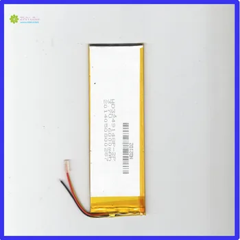 

ZhiYuSun 3.7V chickness 3.2mm width 49mm length 148mm 2lines 6000mahpolymer lithium ion battery /Li-ion battery for tablet pc,;