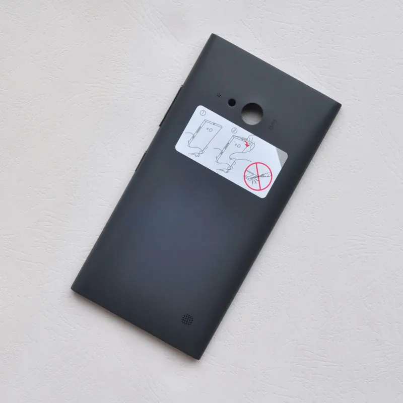 Оригинальная Пластиковая крышка для аккумулятора BINYEAE для Nokia Lumia 730/735, задний чехол-накладка с NFC+ боковые клавиши 730/735, запасная часть