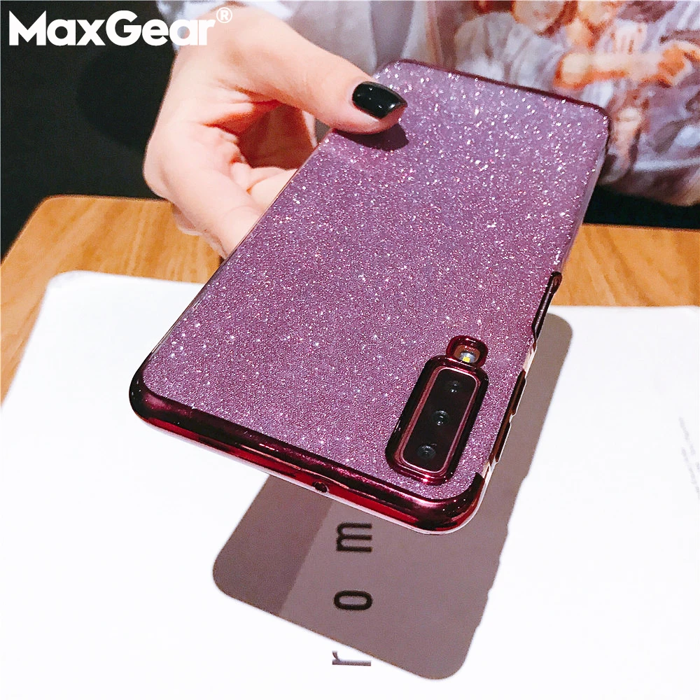 Блестящий блестящий чехол для Samsung Galaxy M30 A40S A10 A20 A70 A50 A60 A20E A40 2019 Note 8 9 S8 S9 S10 Plus S7