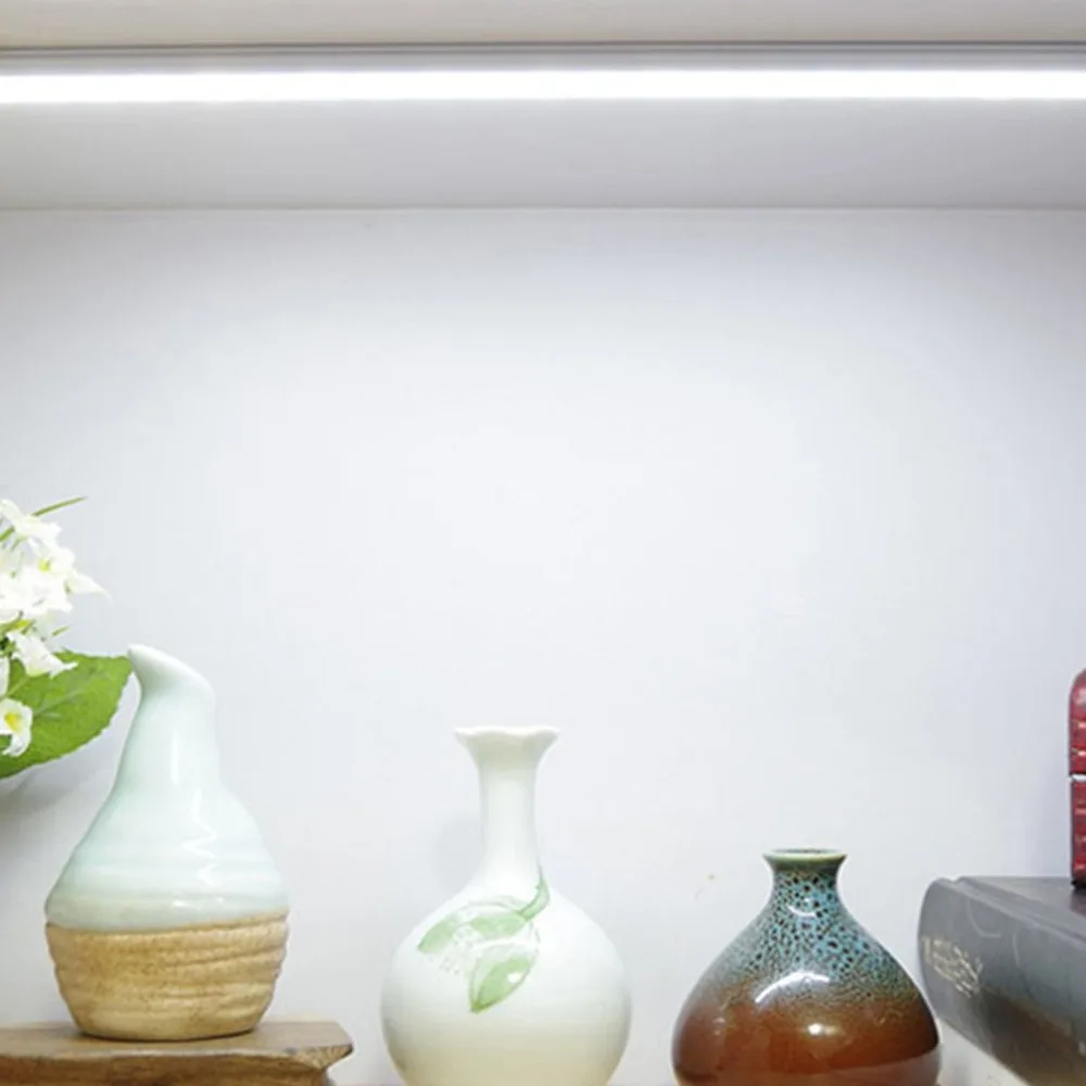 Беспроводные питание от батарейки светодиодный сенсорный кран свет лампы Дом Офис Кухня под шкафом шкаф огни высокой яркости ночник