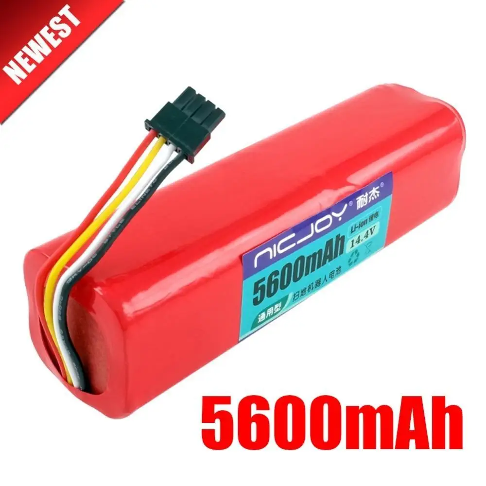 

High quility Rechargeable mijia robot Battery 14.4V 5600mAh roborock S50 S51 robot vacuum cleaner accessories parts