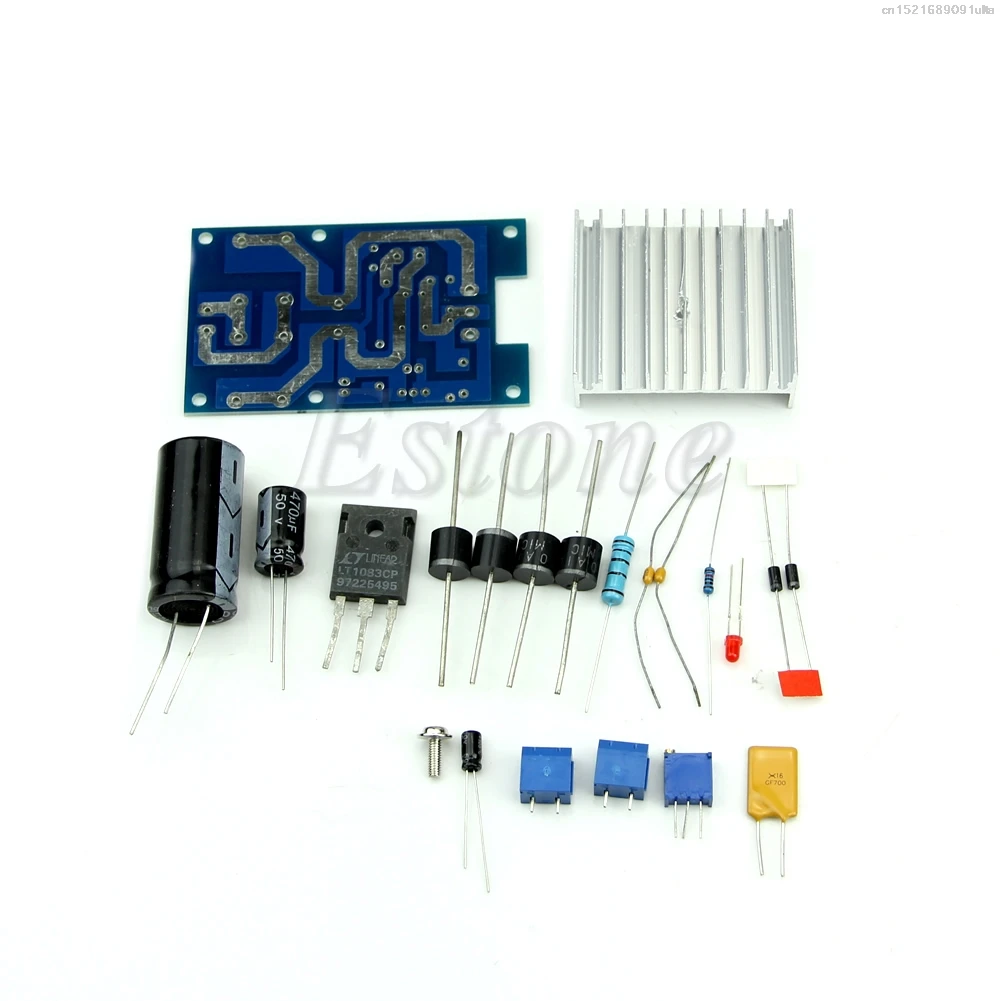 LT1083 Регулируемый блок питания части модуля и компоненты комплекта для самостоятельной сборки