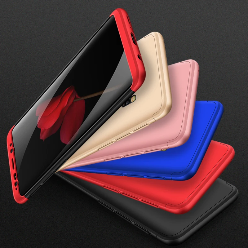 Чехол для Samsung Galaxy S8 Plus S10 S9 чехол Lite 3 в 1 с полной защитой 360 чехлы без стеклянной