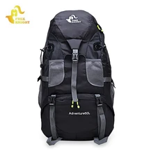 50L Sport Bag Backpack Outdoor Climbing Rucksack Waterproof Mountaineering Hiking Backpacks Molle Camping Bag