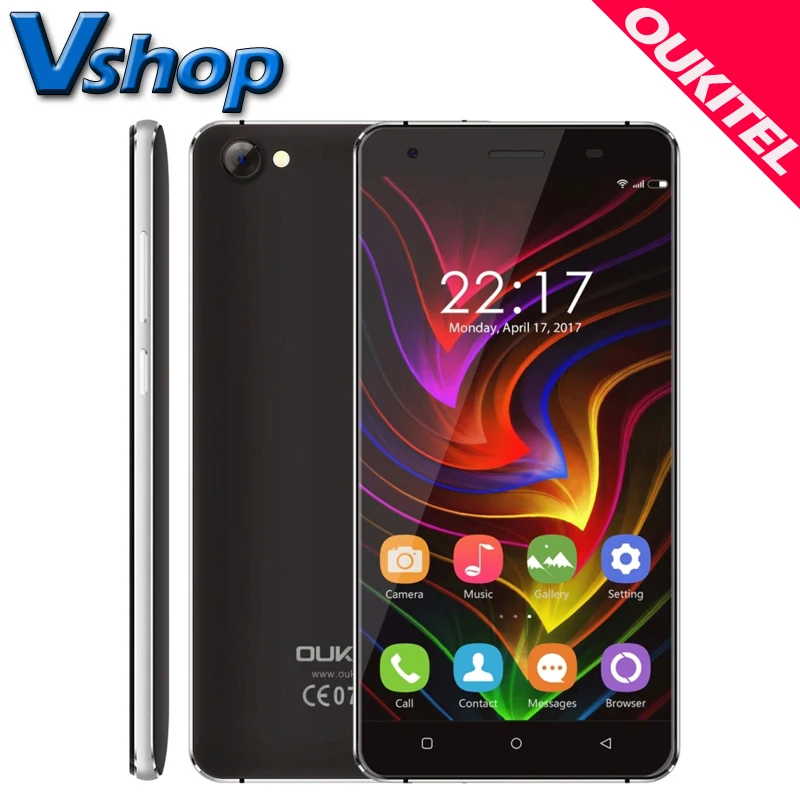 Original OUKITEL C5 3G Mobile Phones Android 7 0 2GB RAM 16GB ROM Quad Core Smartphone