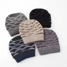 Высокое качество Skullies Beanies унисекс вязаный берет уличная мода теплая шерсть мягкий зимний цвет купол пара шапки