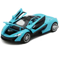 1:32 для McLaren P1 Супер гоночный автомобиль модели игрушка сплава Потяните Diecast спортивная модель игрушечный автомобиль с Glowling легкая музыка