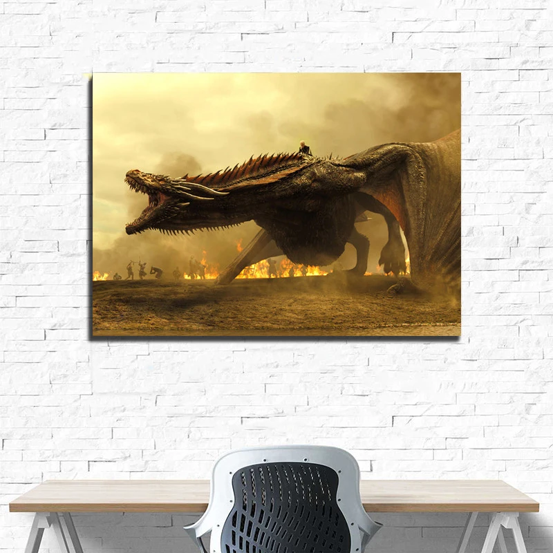 

5D DIY square round Diamond Painting Game of Thrones dragon Cross Stitch Diamond Embroidery Pattern Rhinestone home decor J0583