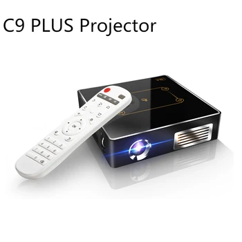 

Android 7.1 Quad Core 2.4G/5G Wifi LED Portable Smart Cinema Projector C9 PLUS Support DLP 4K 2G+16G Proyector For Home Theater