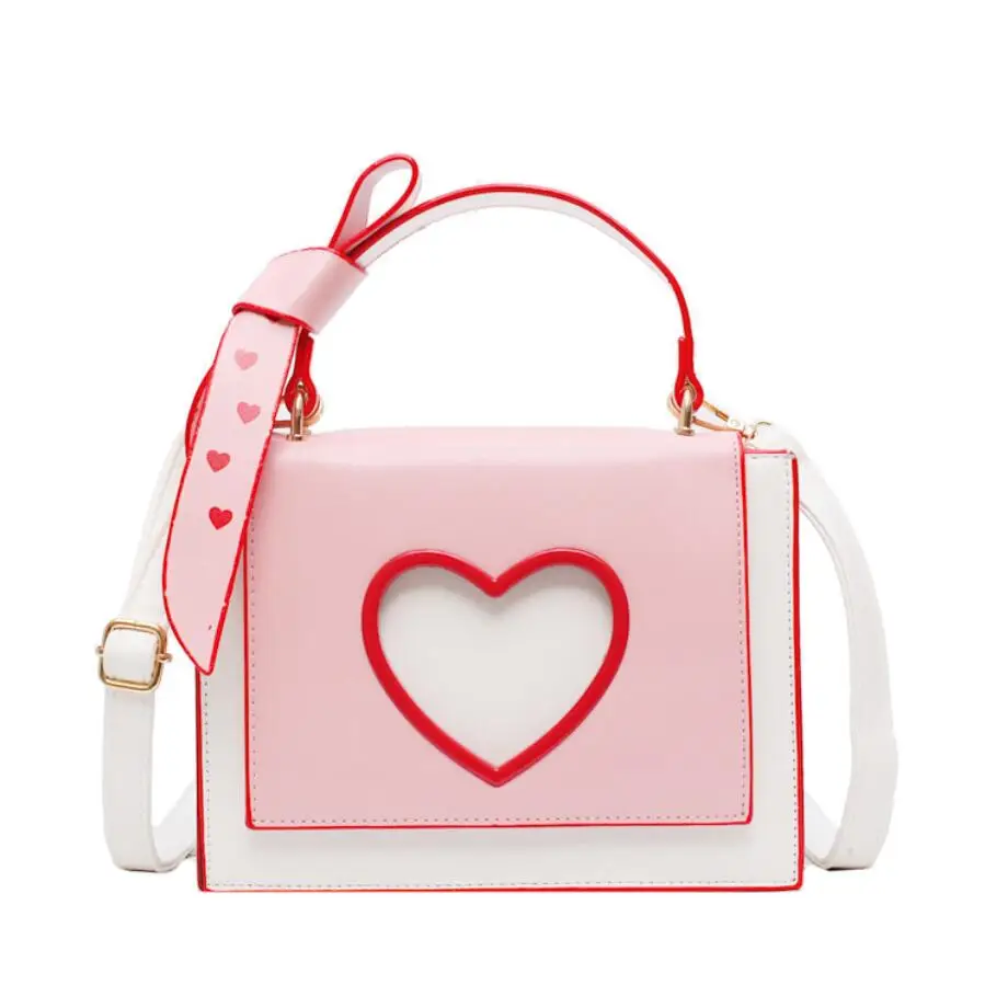 Sweet Bow Tote Bag 2019 Summer Fashion New Quality Pu Leather Sweet Bow Tote Bag 2019 Summer
