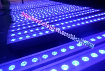 

12pcs/lot Competitive Price 24*3W RGB 3 in 1 Waterproof Floodlight led High Power RGB Wall Washer Light DJ Light