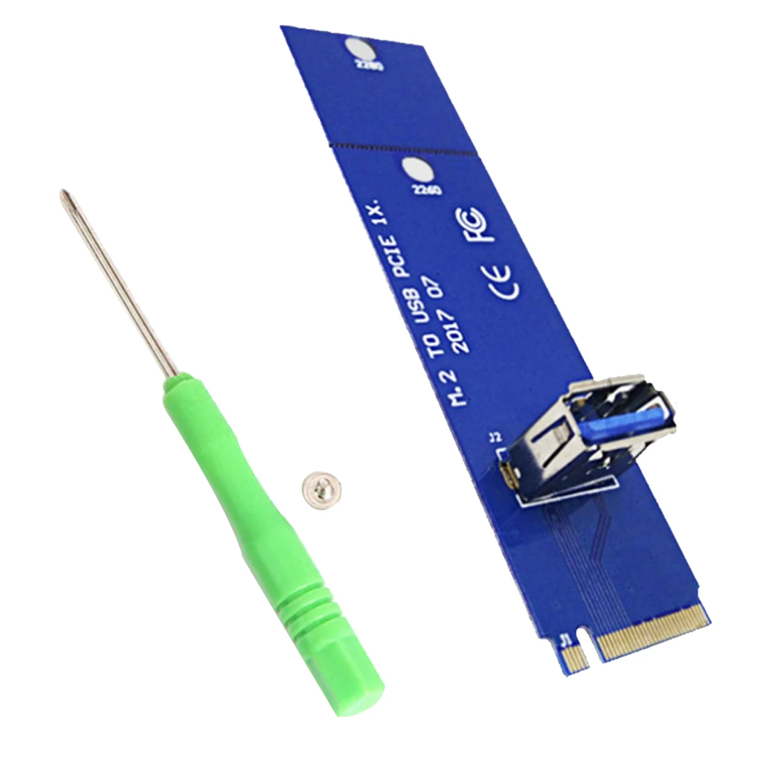 Etmakit NGFF M.2 к PCI E X16 Удлинительный кабель vga EM88|pcie riser card|ngff m.2riser card |