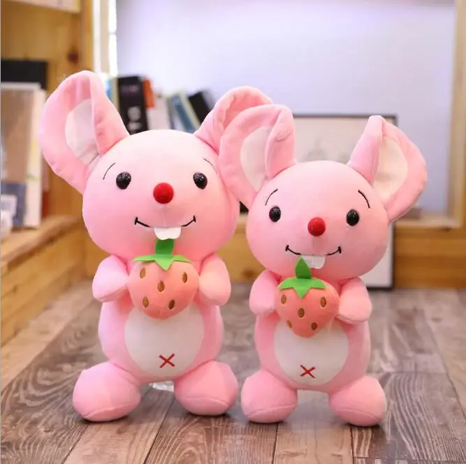 Новая Милая фруктовая кукла мышка плюшевые игрушки набивная мышь мягкие год