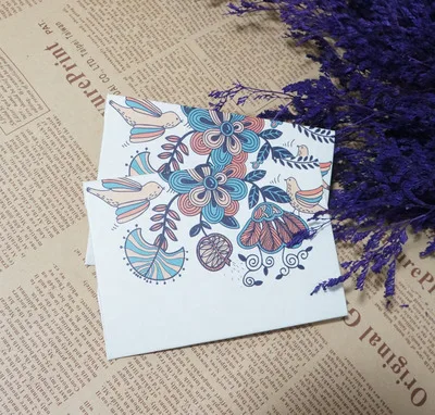 20 штук 7,2x10,5 см мини маленький модный тренд; Китайская вышивка с птицей цветок бумажные конверты винтажный подарок карты упаковочная коробка для хранения "сделай сам" конверт