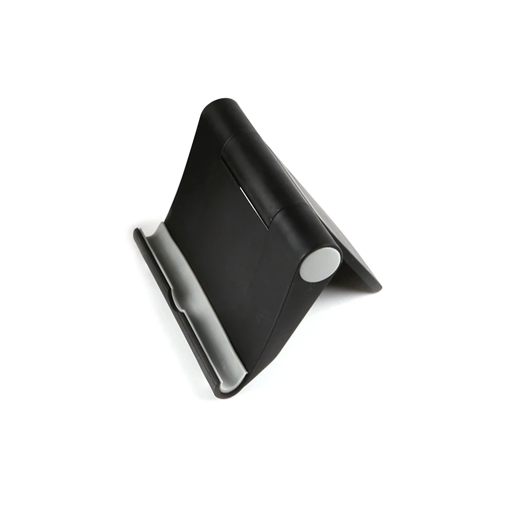 Мини держатель для телефона Подставка для iPhone XR XS Max Складная подставка для мобильного телефона Xiaomi Подставка для планшета Настольный телефон tutucu - Цвет: Черный